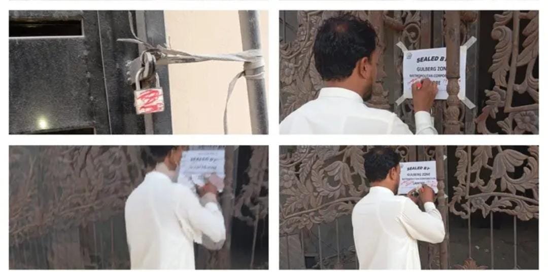 لاہور غیر قانونی تعمیرات کے خلاف ایم سی ایل کا آپریشن 5 عمارتیں مسمار 3 سربمہر